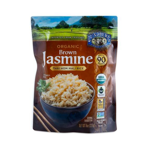 Organic Brown Jasmine Rice
 Organic Brown Jasmine Rice by Lundberg Farms Thrive Market