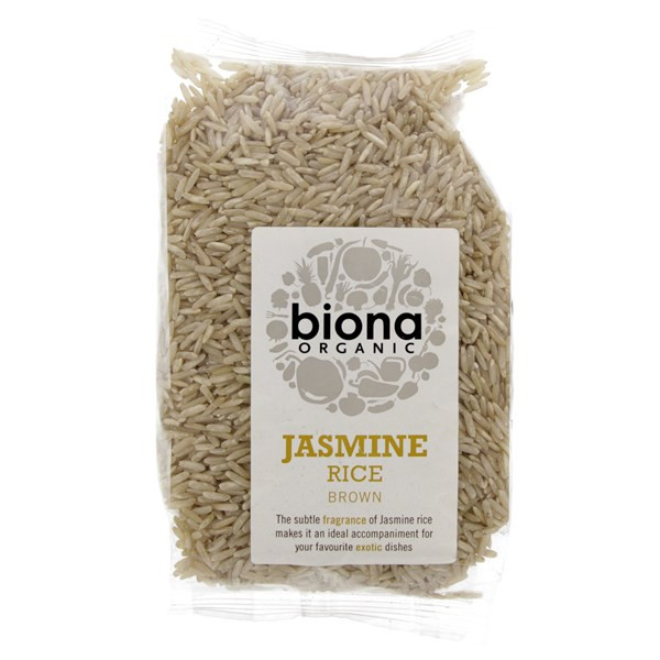 Organic Brown Jasmine Rice
 Buy Biona Organic Jasmine Rice Brown 500 Gm line in UAE