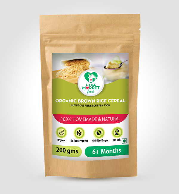 Organic Brown Rice
 Organic Brown Rice Cereal – MyLittleMoppet Store
