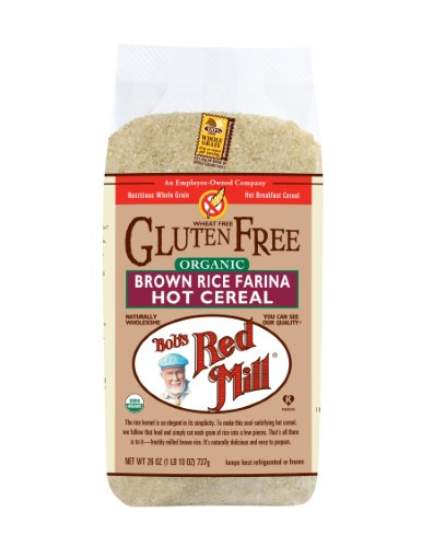 Organic Brown Rice Cereal
 Bob s Red Mill Organic Brown Rice Farina Hot Cereal 26 Oz