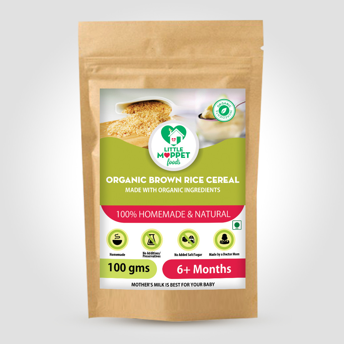 Organic Brown Rice Cereal
 All Trial Packs – MyLittleMoppet Store