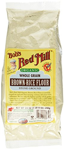 Organic Brown Rice Flour
 Bob s Red Mill Organic Brown Rice Flour 24 oz Import