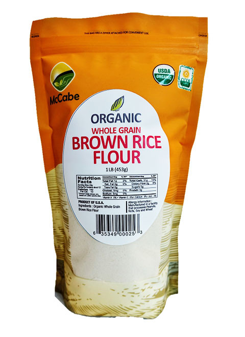 Organic Brown Rice Flour
 McCabe