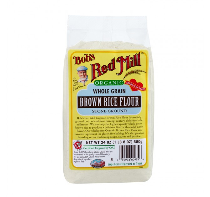 Organic Brown Rice Flour
 Organic Brown Rice Flour Bob s Red Mill Natural Foods