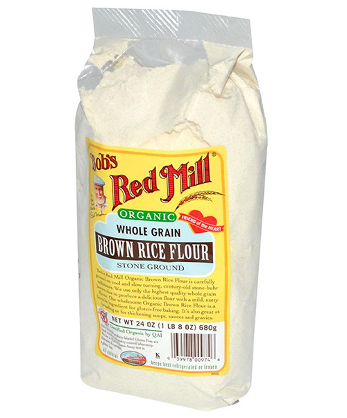 Organic Brown Rice Flour
 Organic Brown Rice Flour by Bob s Red Mill