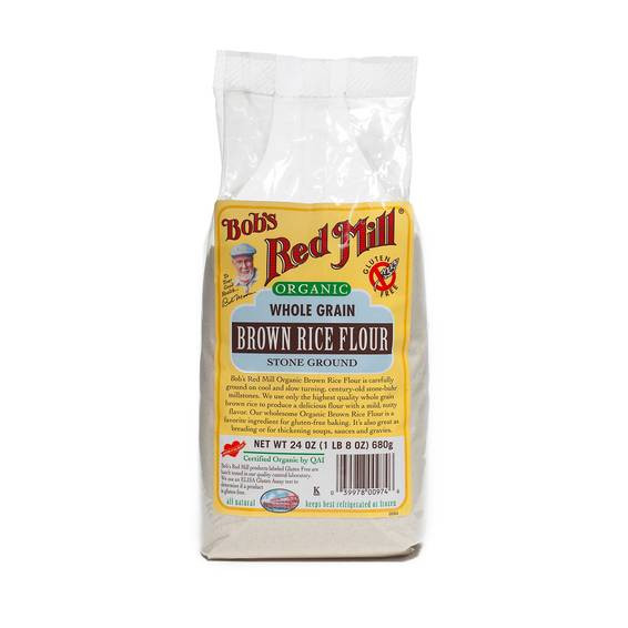 Organic Brown Rice Flour
 Organic Brown Rice Flour by Bob s Red Mill Thrive Market