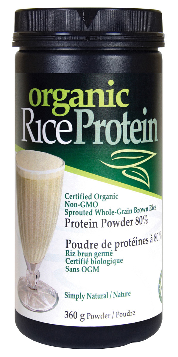 Organic Brown Rice Protein Powder
 Prairie Naturals Organic Brown Rice Protein Natural