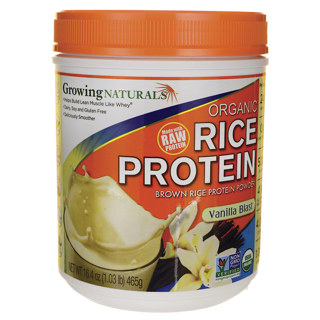 Organic Brown Rice Protein Powder Best 20 Growing Naturals organic Brown Rice Protein Powder