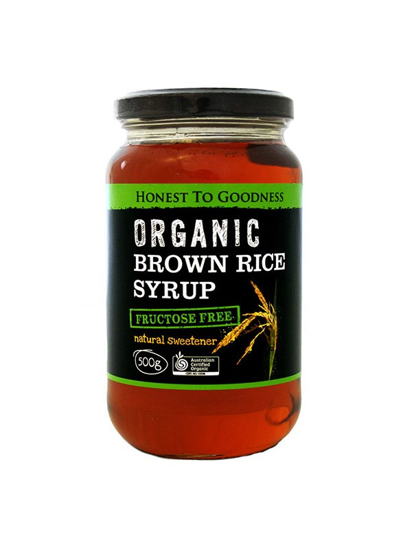 Organic Brown Rice Syrup
 Organic Brown Rice Syrup 500g