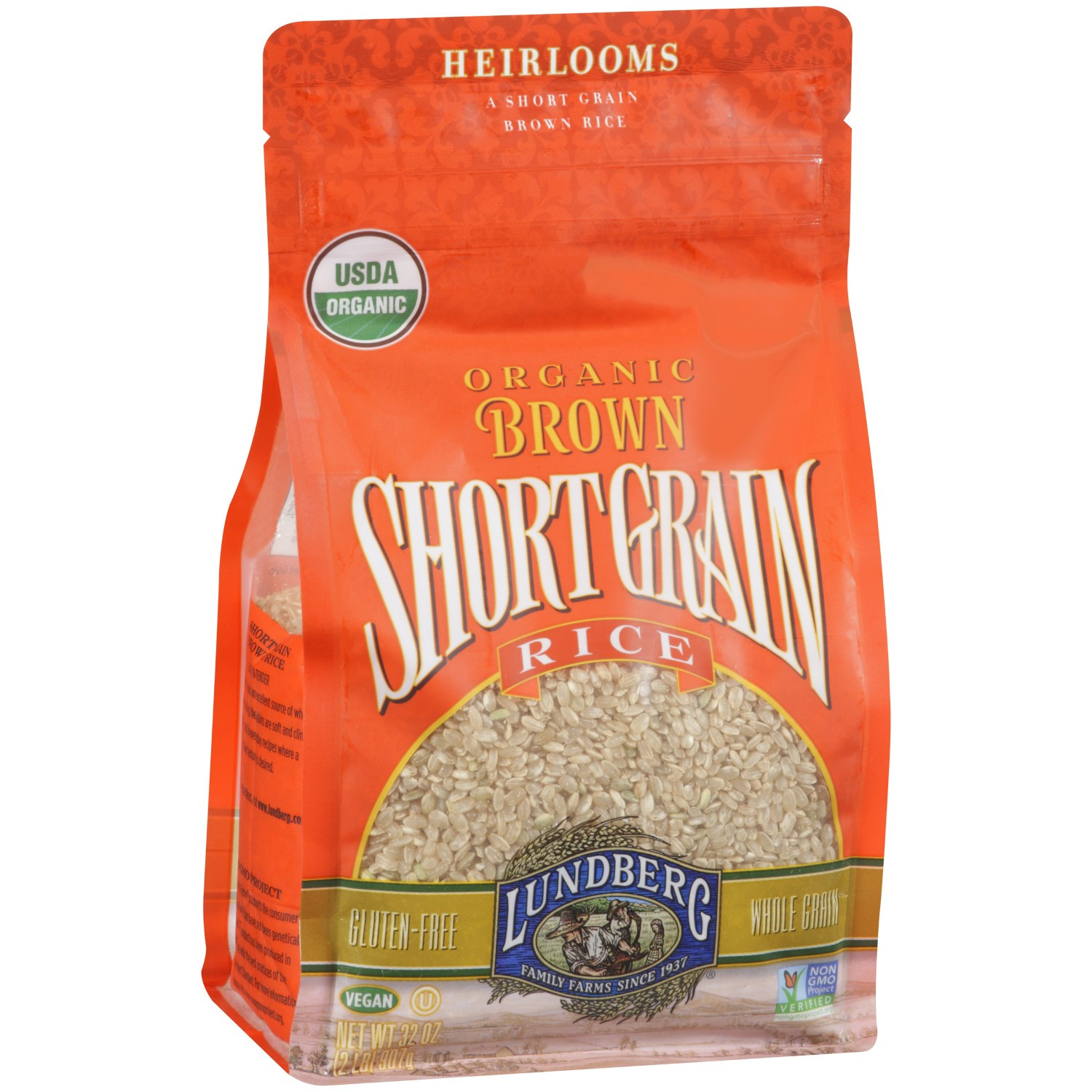 Organic Brown Rice
 Lundberg Organic Short Grain Brown Rice 32 Oz