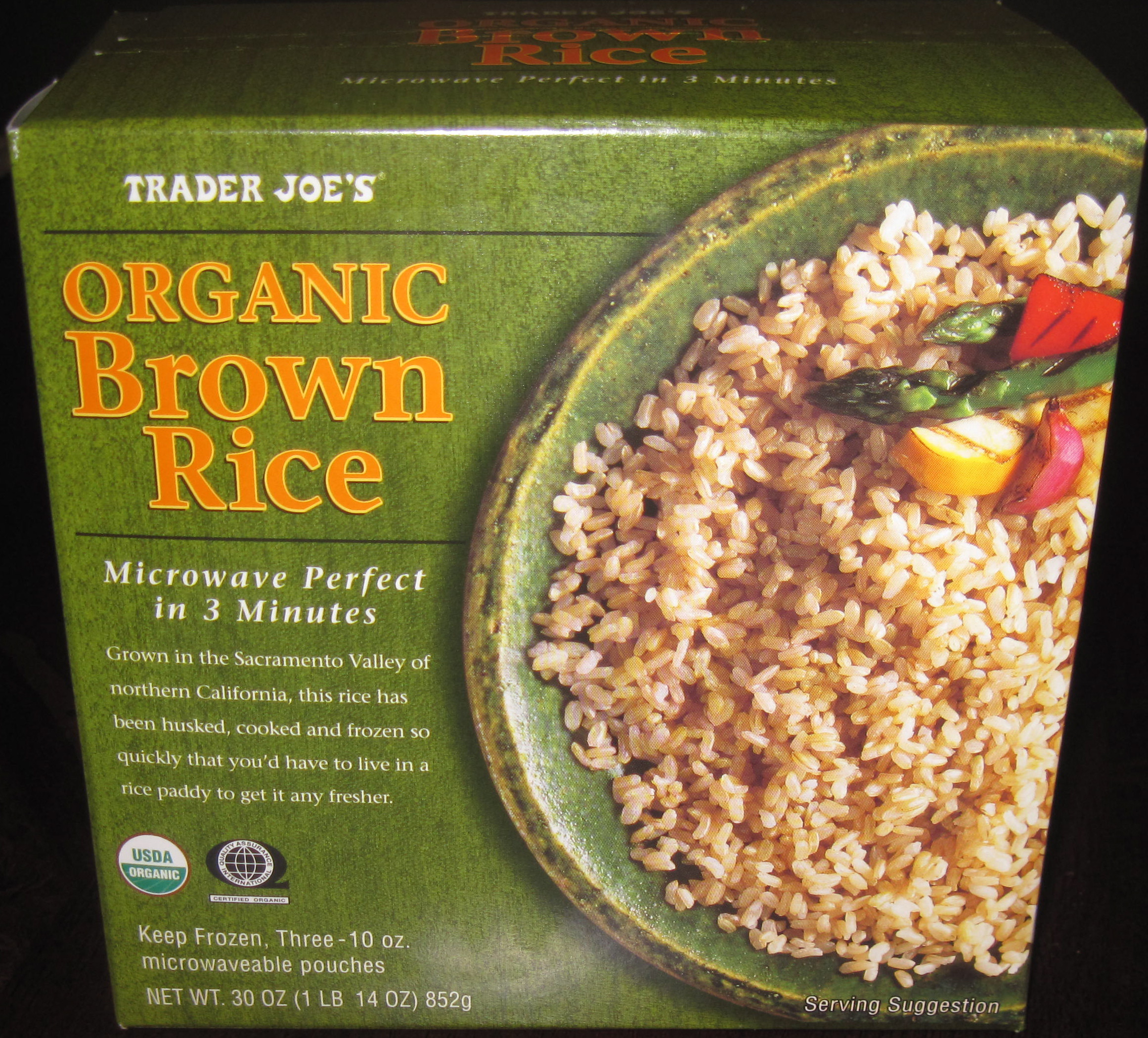 Organic Brown Rice
 Ways To Boost Iron A Ve arian or Vegan Diet