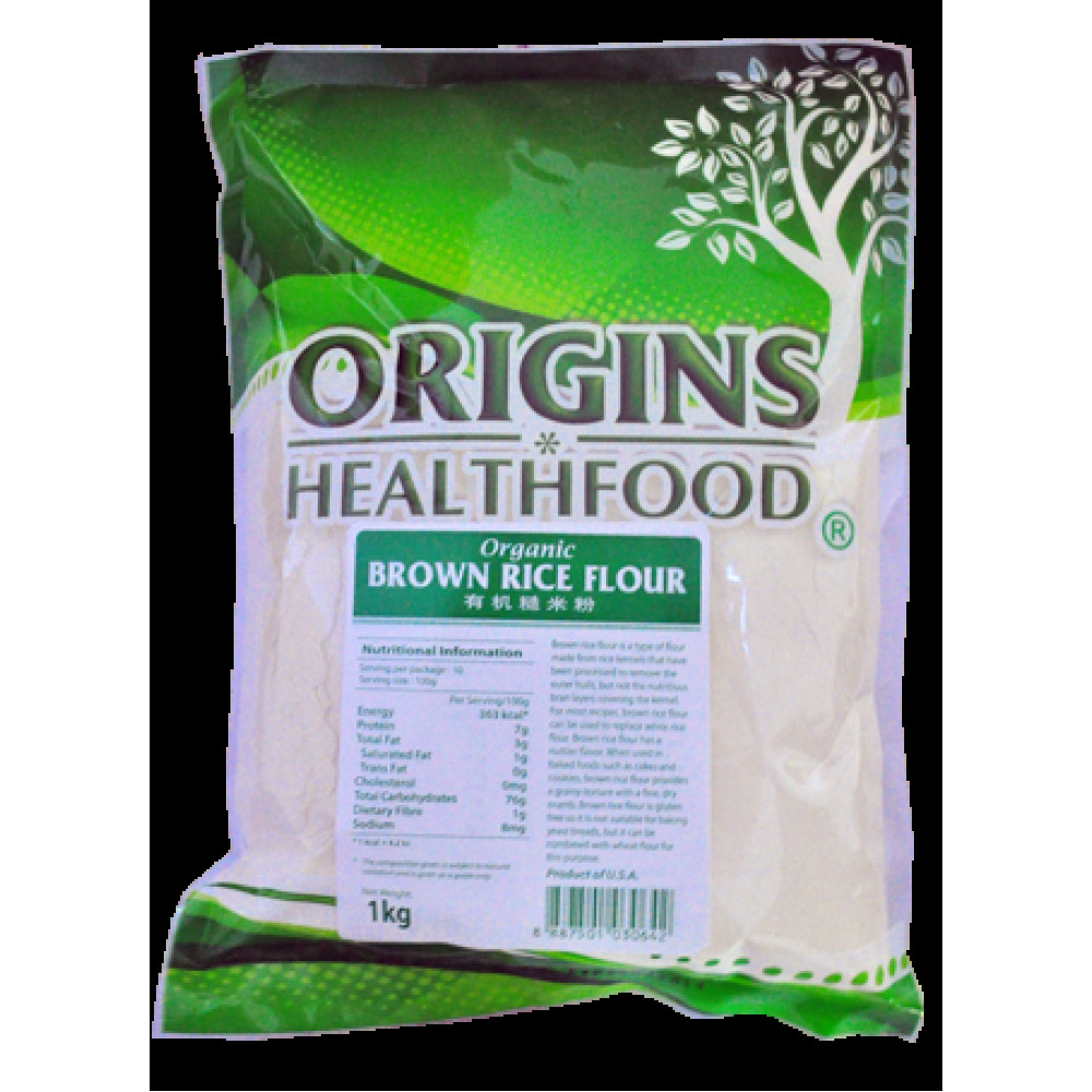 Organic Brown Rice
 Origins Organic Brown Rice Flour
