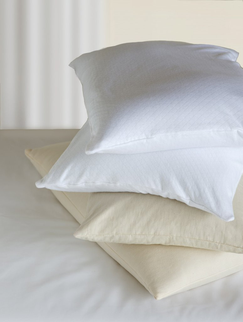 Organic Buckwheat Pillow
 Organic Cotton Buckwheat Bed Pillow White – Bucky