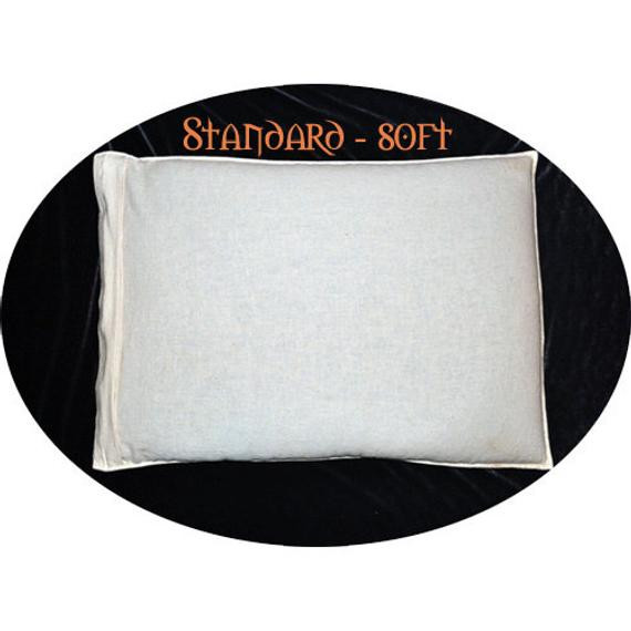 Organic Buckwheat Pillow
 Standard Organic Buckwheat Hull Sleeping Pillow by