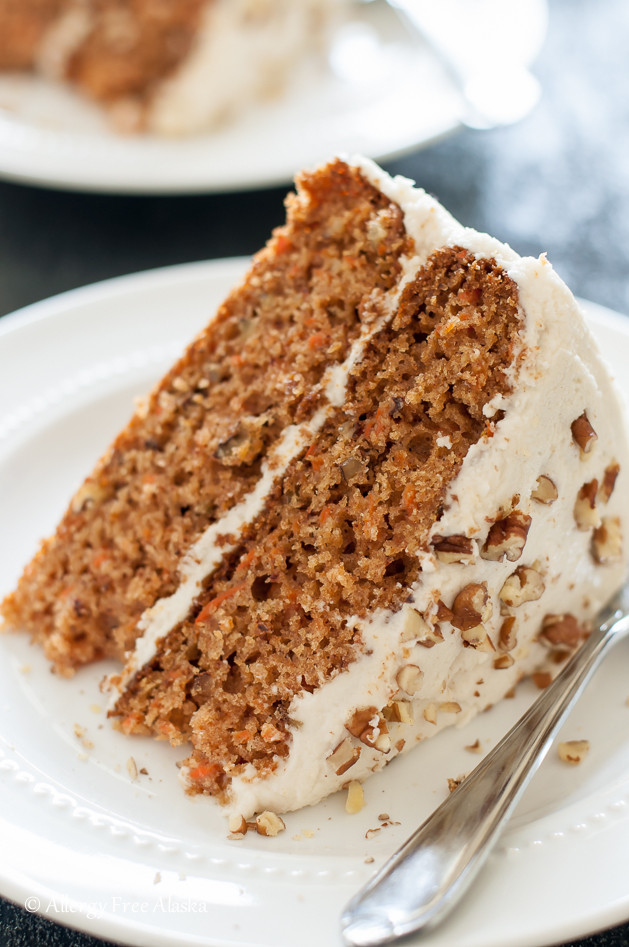 Organic Carrot Cake Recipe
 Gluten Free Dairy Free Decadent Carrot Cake Allergy Free