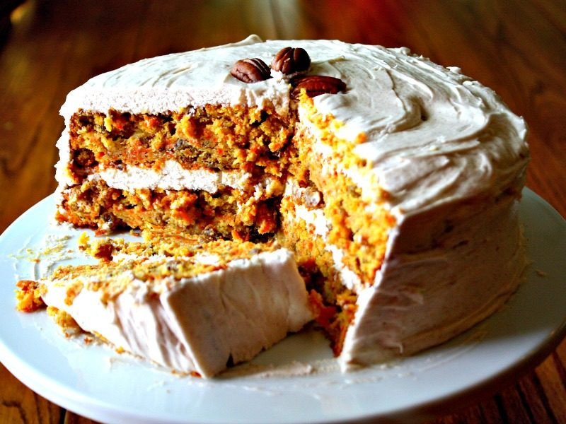 Organic Carrot Cake Recipe
 Gluten Free Old Fashioned Carrot Cake GOING2NATURAL