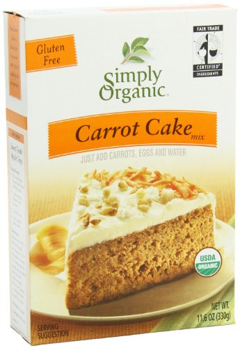 Organic Carrot Cake the 20 Best Ideas for Simply organic Carrot Cake Mix 11 6 Ounce Boxes Pack Of 3