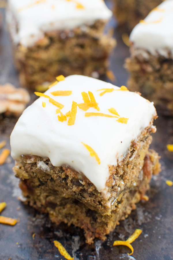 Organic Carrot Cake
 Organic Beetroot Cake with Coconut Orange Frosting [vegan]