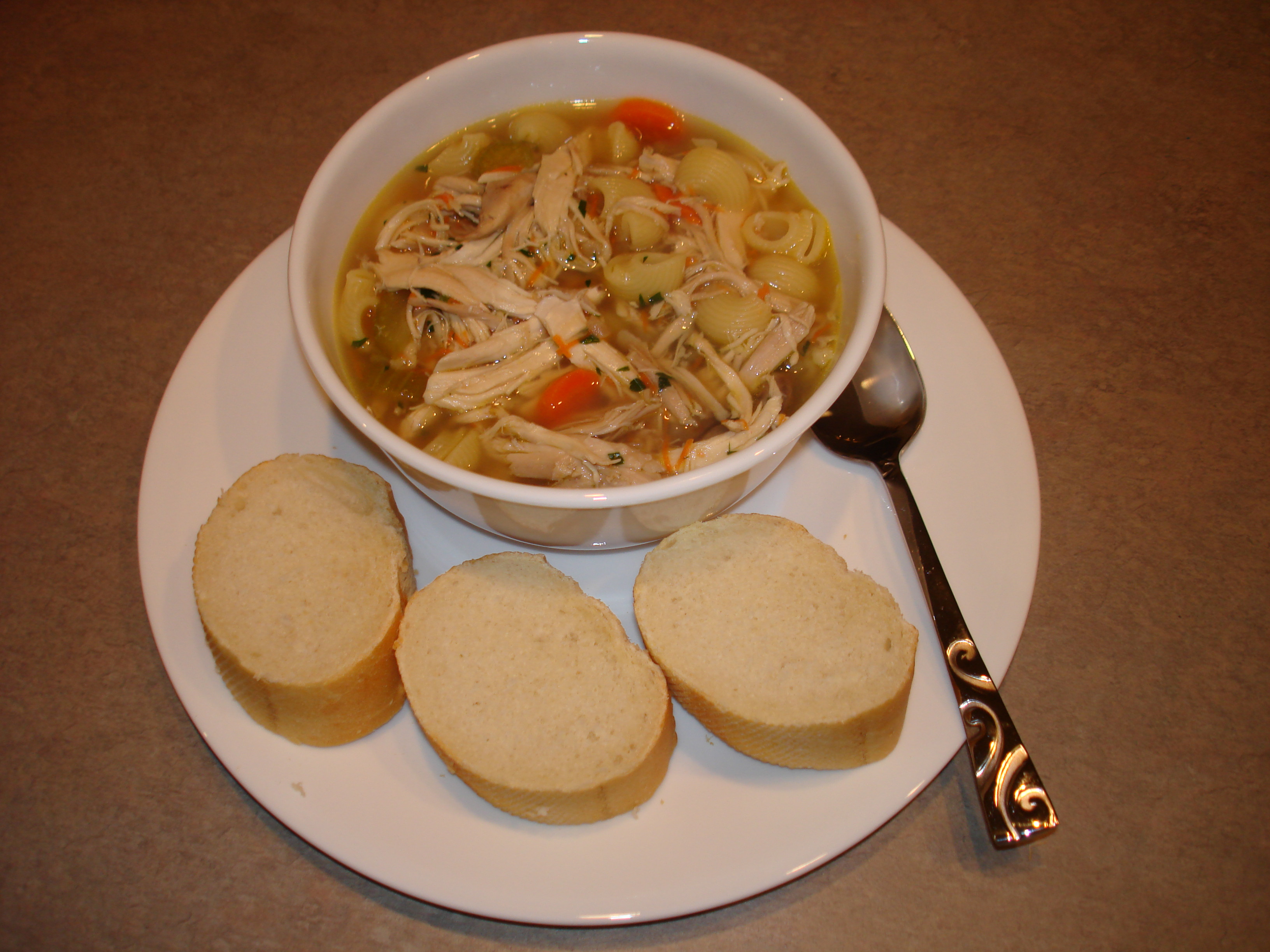 Organic Chicken Noodle Soup
 File Whole Chicken Noodle Soup Wikimedia