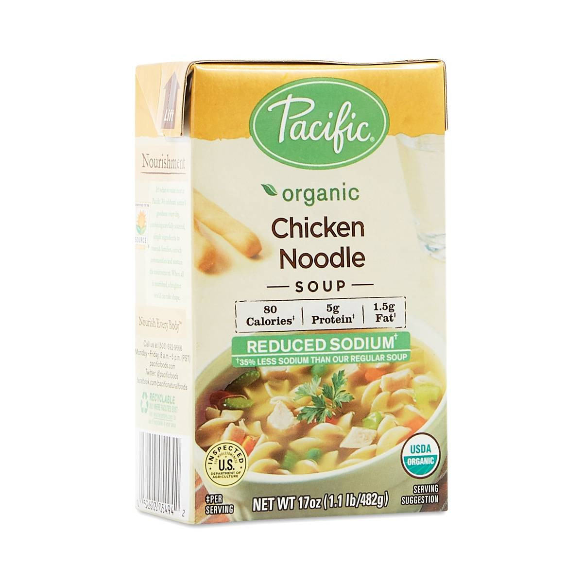 Organic Chicken Noodle Soup
 Organic Reduced Sodium Chicken Noodle Soup Thrive Market