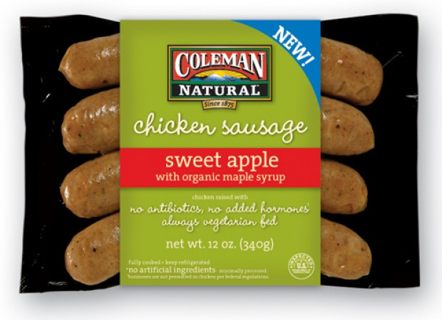 Organic Chicken Sausage
 Coleman Natural Chicken Sausage
