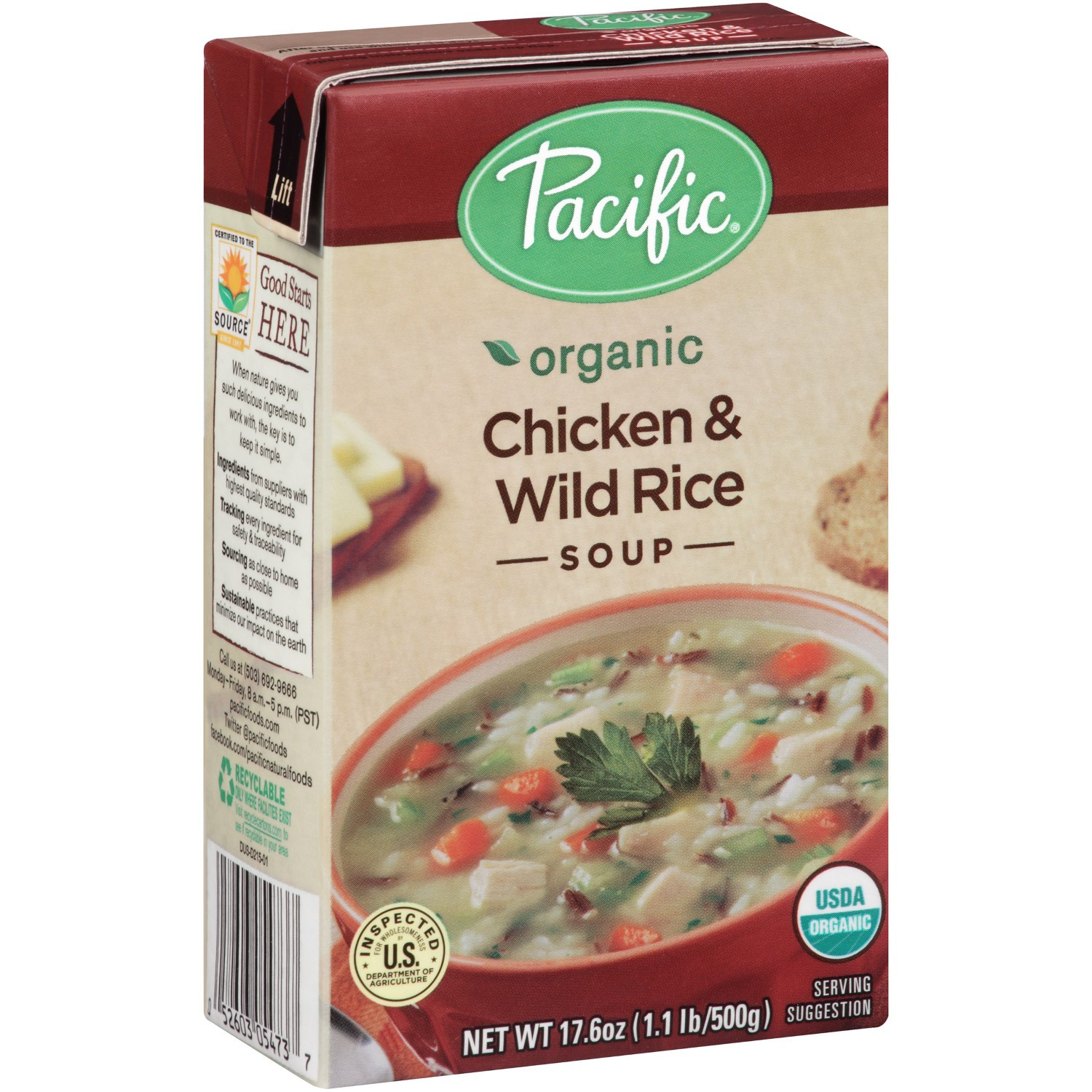 Organic Chicken Soup
 Jet Pacific Natural Foods Organic Soup Split Pea