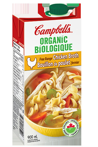 Organic Chicken Soup
 Campbell s No Salt Added Ready To Use Ve able Broth