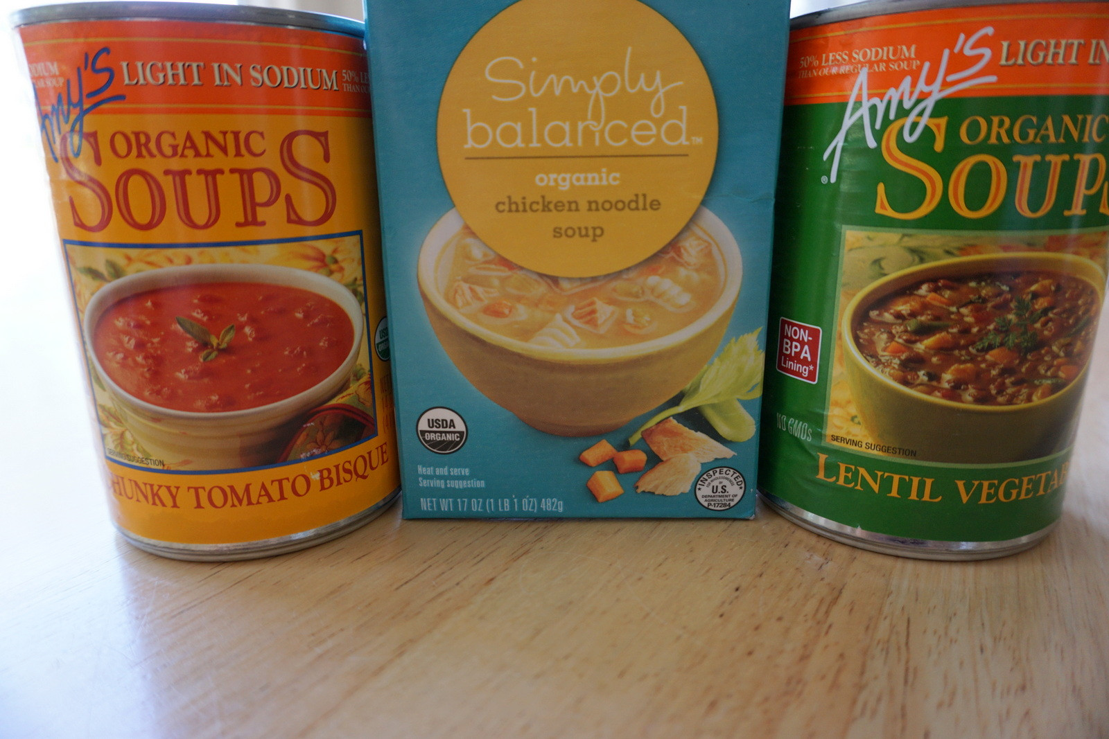 Organic Chicken Soup
 Nourished and Nurtured Taste Testing Storebought Soups