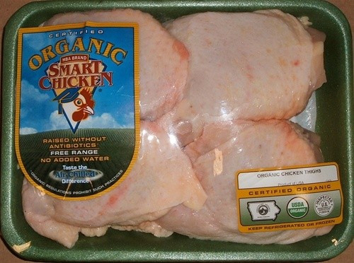 Organic Chicken Thighs
 Smart Chicken Organic Thighs