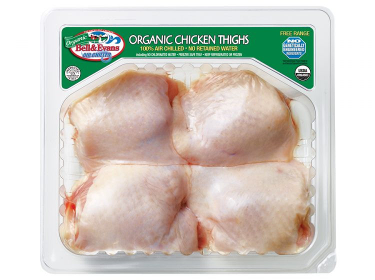 Organic Chicken Thighs
 Organic Chicken Bell & Evans