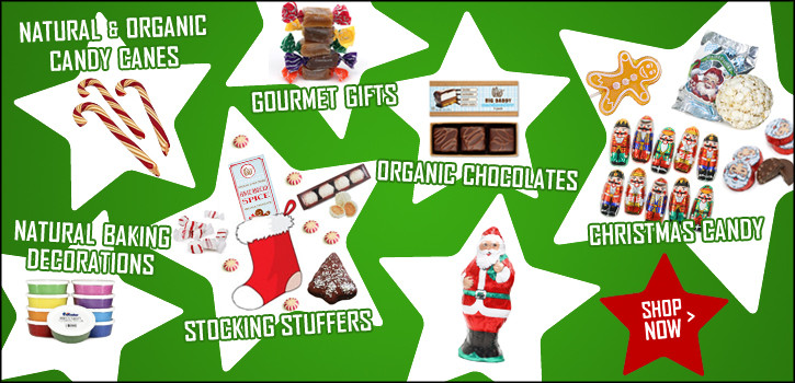 Organic Christmas Candy
 Natural Candy Store