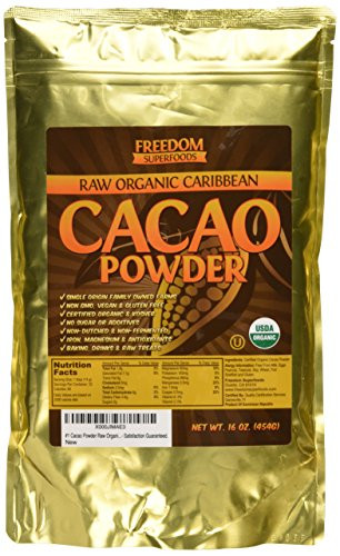 Organic Cocoa Powder
 Raw Organic Cacao Powder Best Dark Chocolate Taste 100