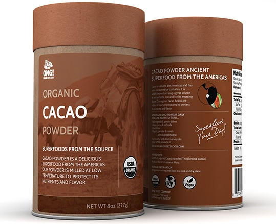 Organic Cocoa Powder Benefits
 Cacao Powder Organic & Raw Cocoa Powder OMG Superfoods