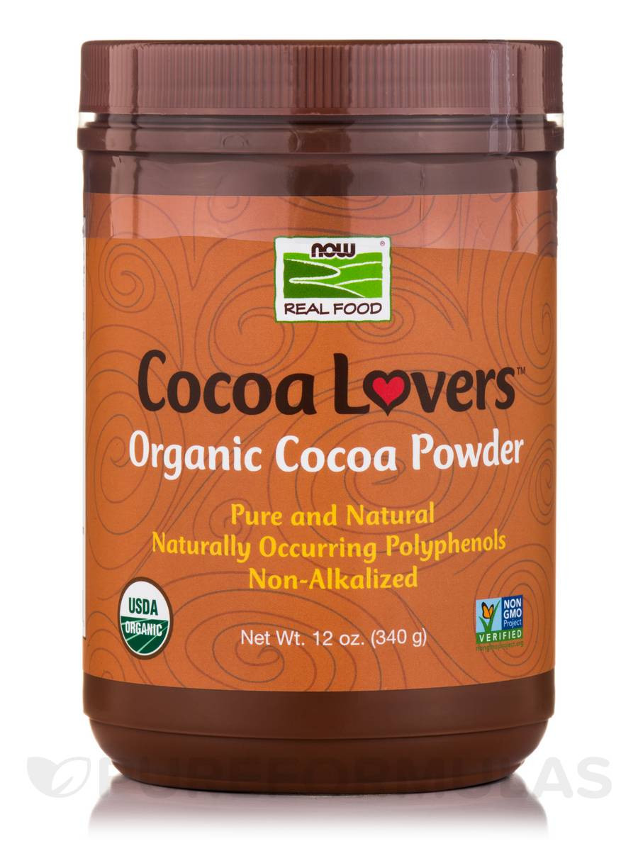 Organic Cocoa Powder
 Cocoa Lovers™ Organic Cocoa Powder 12 oz 340 Grams