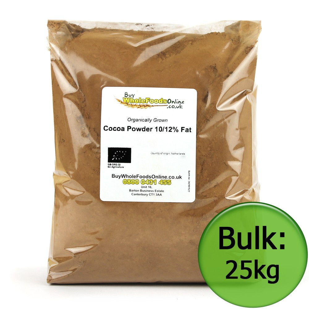 Organic Cocoa Powder Bulk
 Organic Cocoa Powder 10 Fat 25kg