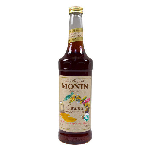 Organic Coffee Syrups
 Monin Organic Caramel Syrup 750 mL Free Shipping Over