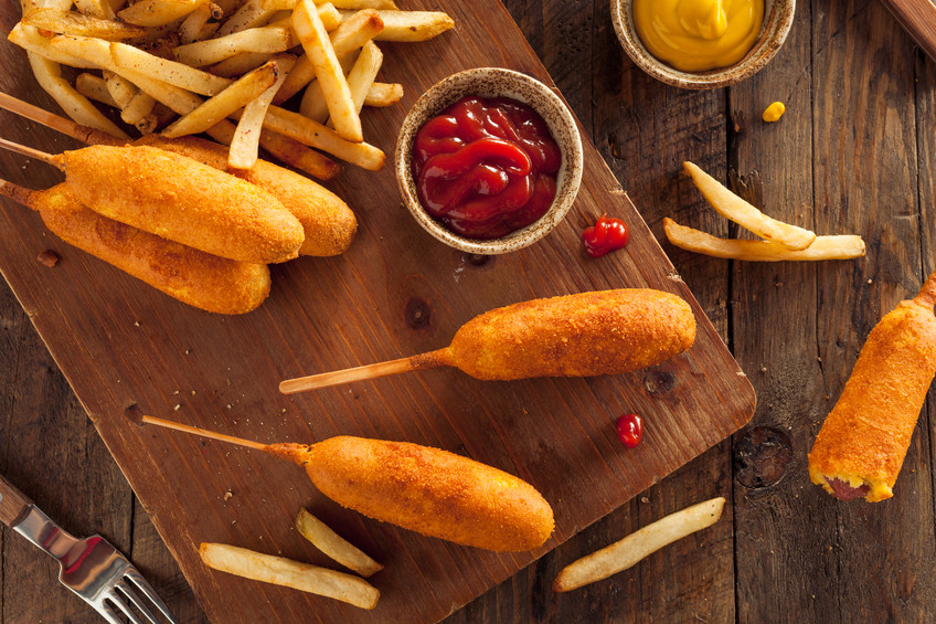 Organic Corn Dogs
 Deep Fried Twinkies Tempting State Fair Recipes to Make