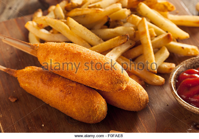 Organic Corn Dogs
 Battered Sausage Stock s & Battered Sausage Stock