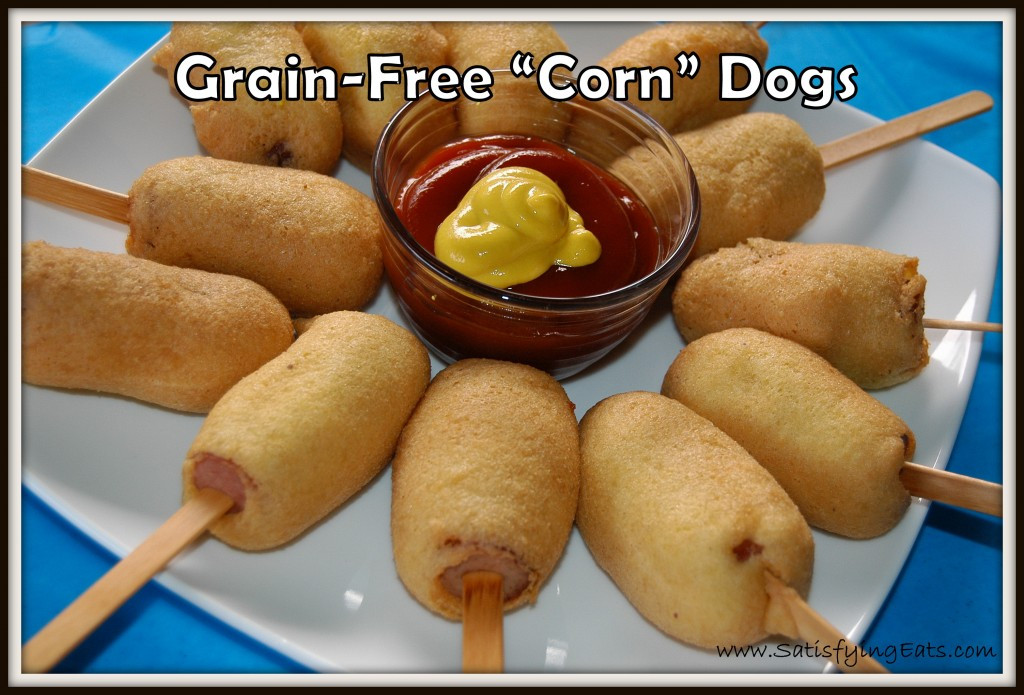 Organic Corn Dogs
 The Grain Free “Corn” Dog
