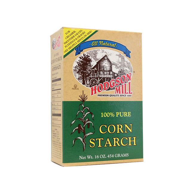 Organic Corn Starch
 Hodgson Mill Pure Corn Starch 16 oz Box Swanson Health