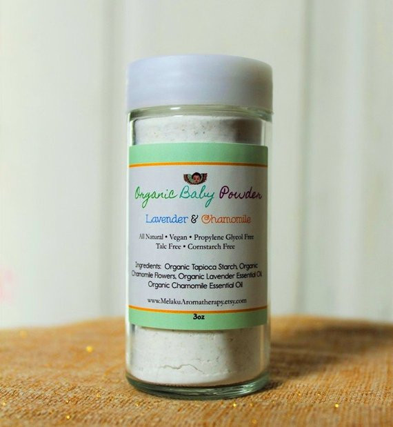 Organic Corn Starch
 Organic Baby Powder Natural Body Powder by MelakuAromatherapy