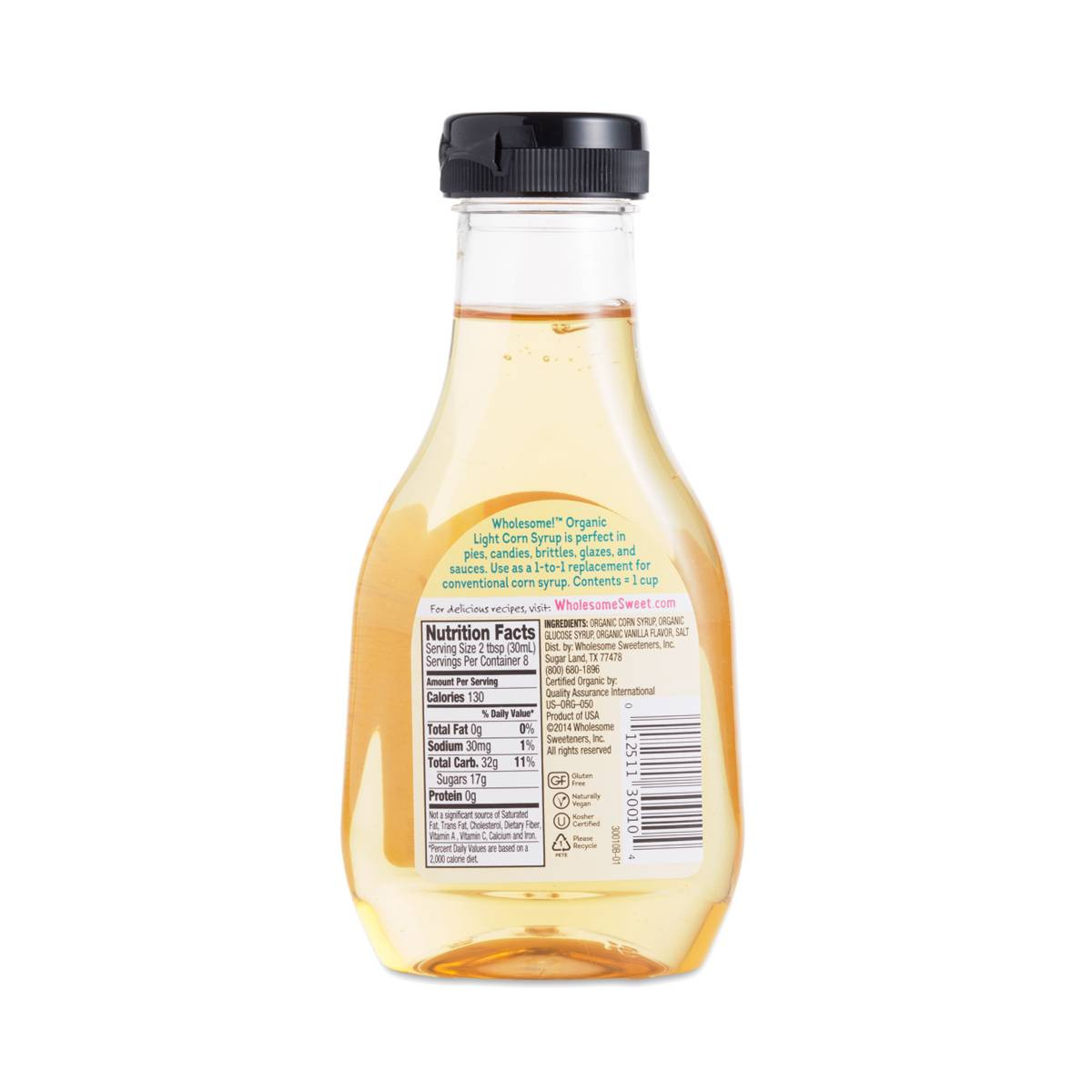 Organic Corn Syrup
 Organic Light Corn Syrup by Wholesome Thrive Market