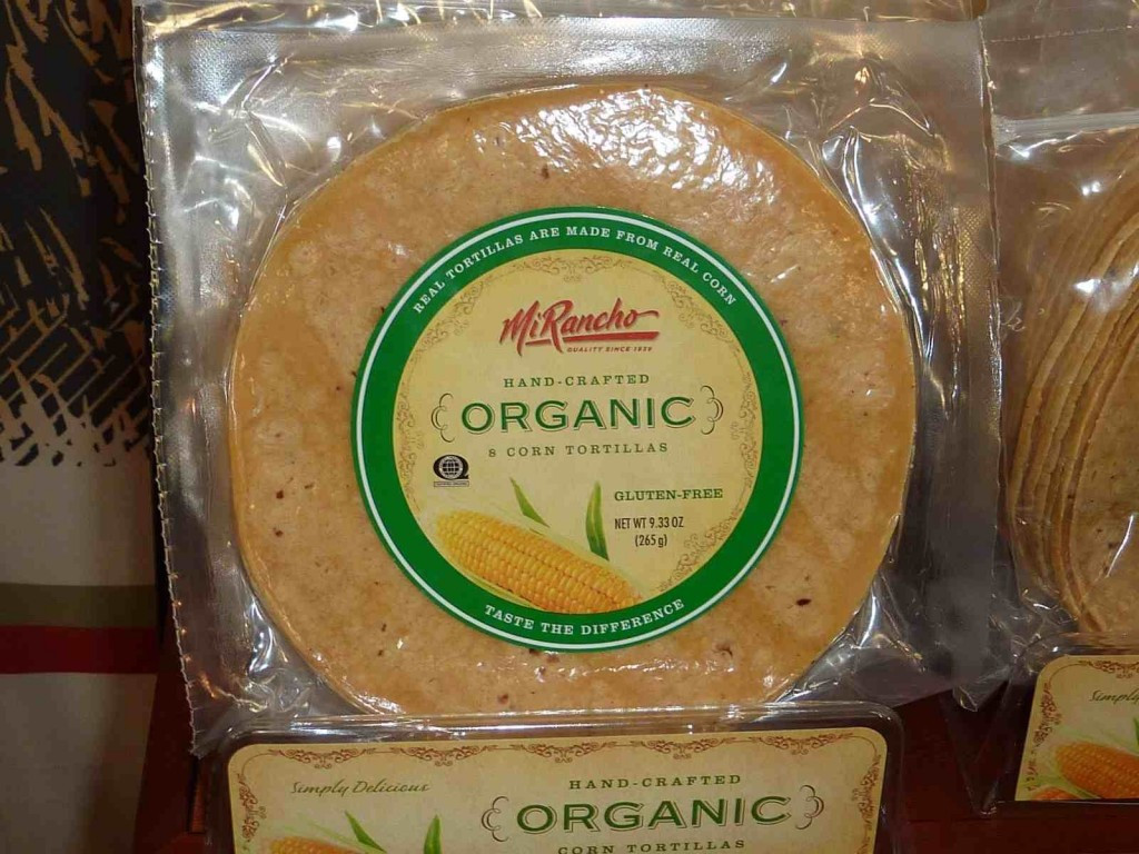 Organic Corn Tortillas
 My Favorite Organic Products at 2012 Expo West Trade Show