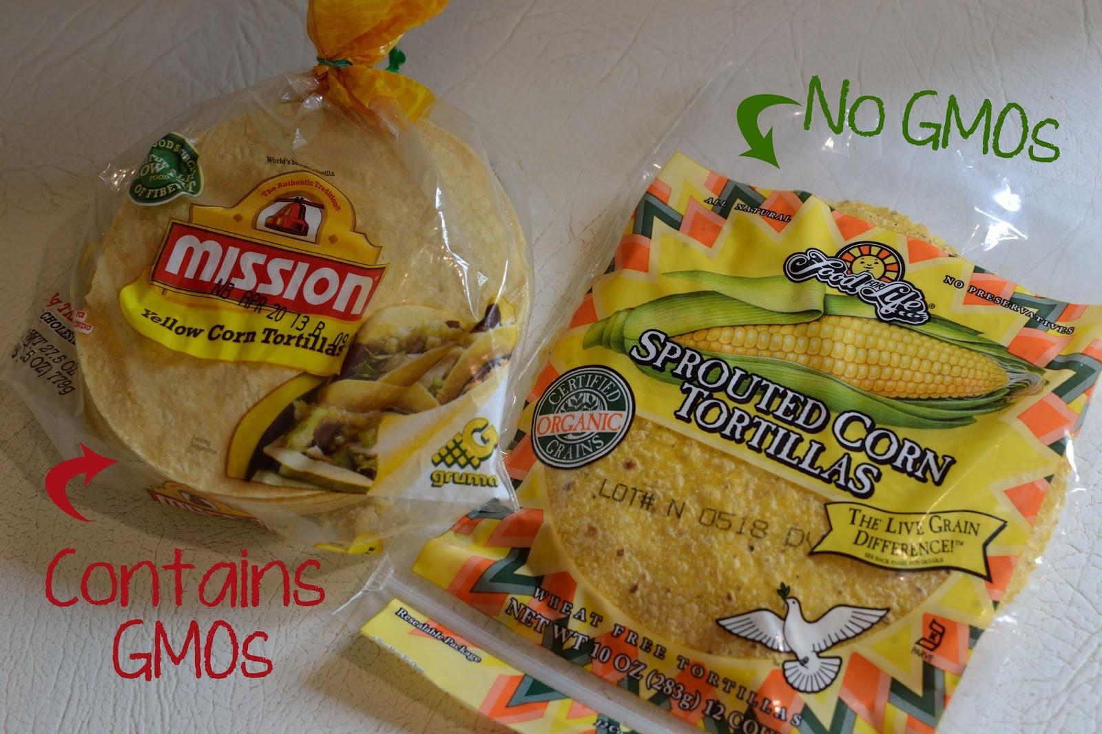 Organic Corn Tortillas
 Ashley s Green Life How We Say NO to GMOs