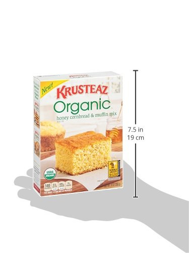 Organic Cornbread Mix
 Krusteaz Organic Cornbread and Muffin Mix Honey 14 Ounce