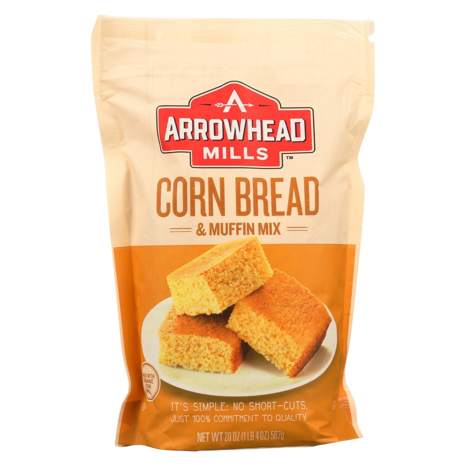 Organic Cornbread Mix
 Arrowhead Mills Cornbread Mix Organic Pack of 6 20