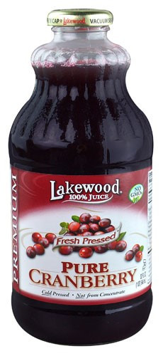 Organic Cranberry Juice
 Lakewood Pure Organic Juice Cranberry 32 Oz
