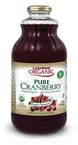 Organic Cranberry Juice
 Lakewood Organic PURE Cranberry Juice 32 Ounce Bottles