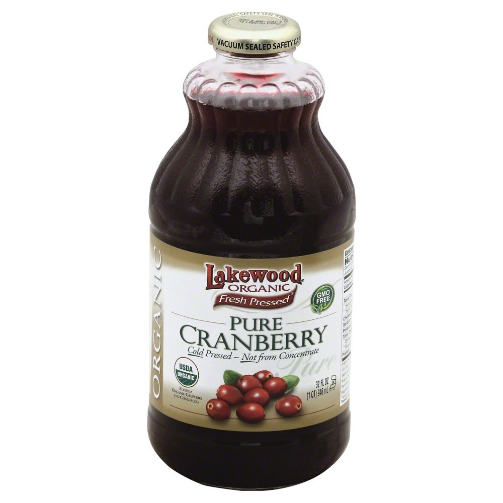 Organic Cranberry Juice
 Lakewood Organic Pure Cranberry Juice