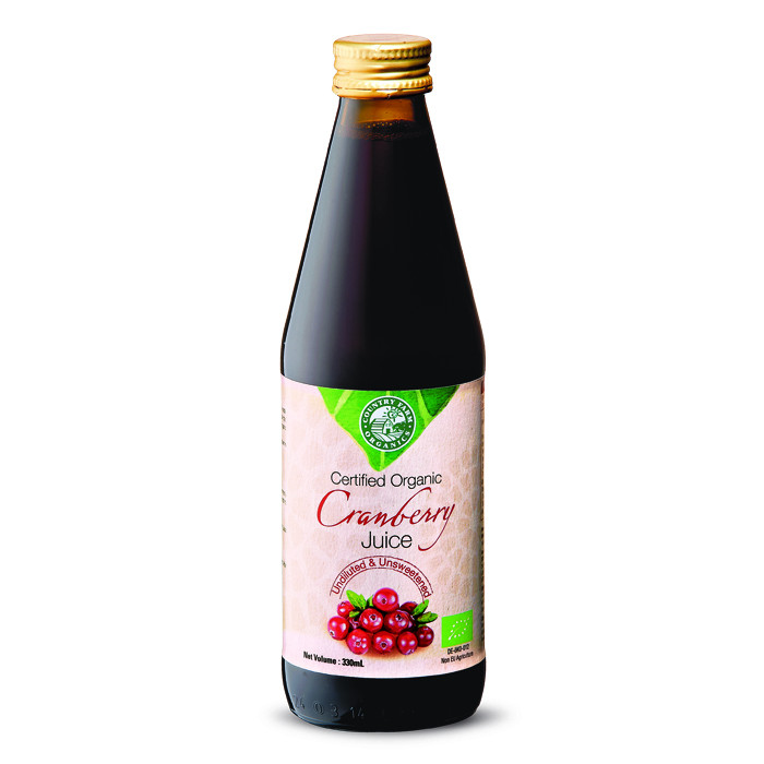 Organic Cranberry Juice
 CFO Organic Cranberry Juice 330ml COSWAY